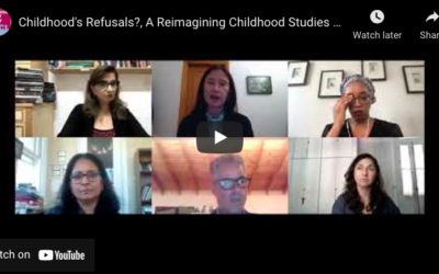 Childhood’s refusals? A Reimagining childhood studies webinar