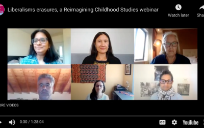 Liberalism’s erasures: A reimagining childhood studies webinar